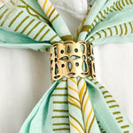 Tula Brass Bandana Slide Ring