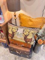 Deer NeedlePoint Pillow