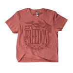 Freedom Mid Crop Tee
