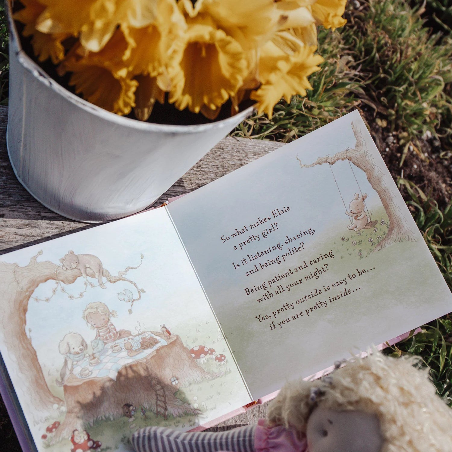 A Pretty Girl Is Pretty Inside Board Book