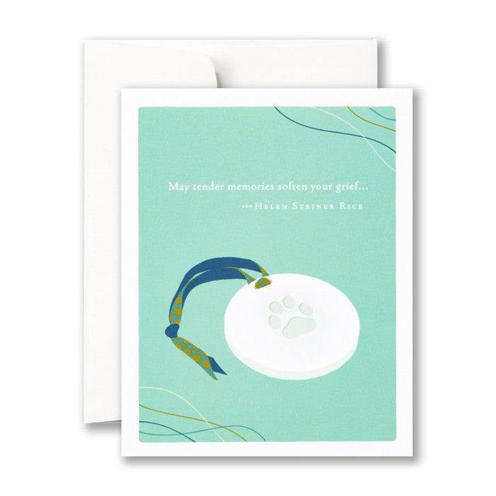Tender Memories Pet Grief Card