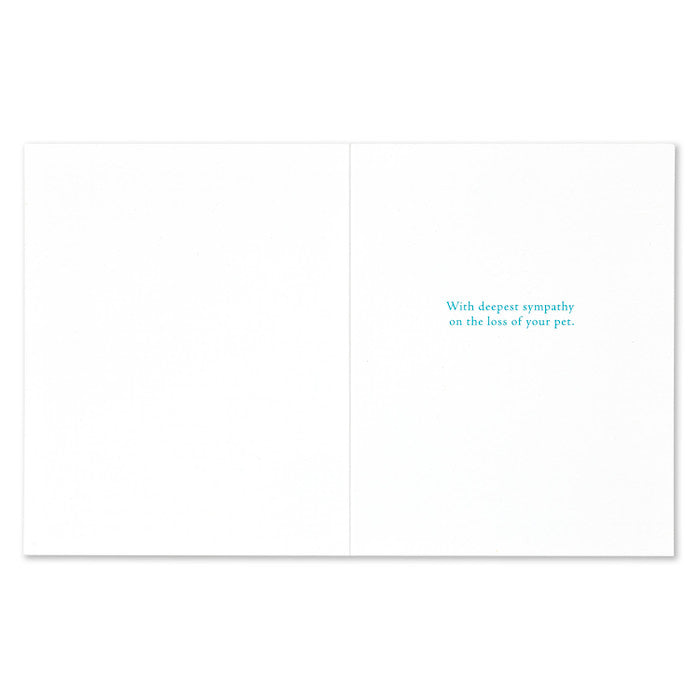 Tender Memories Pet Grief Card