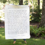 Letters For Sophie Wall Tarp