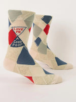 Love Me a Good Poop Crew Socks