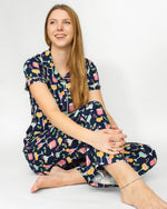 Fizz the Season Short Sleeve Button Up Shirt