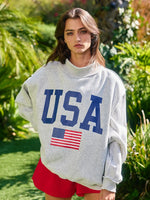 American Honey Mock Neck