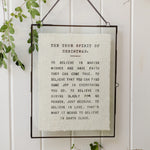 True Spirit of Christmas Paper Print