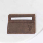 Leather Embossed Slim Wallet