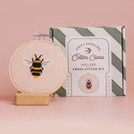 Beginner Bumble Bee Cross Stitch Kit