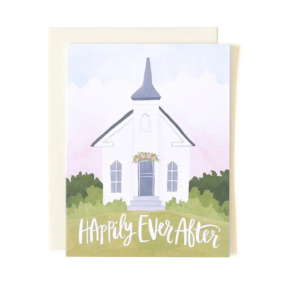 Wedding Chapel Greeting Card