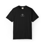 Embroidered White Bumble Bee Tee