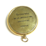 Peter Pan with Leather Pouch Compass