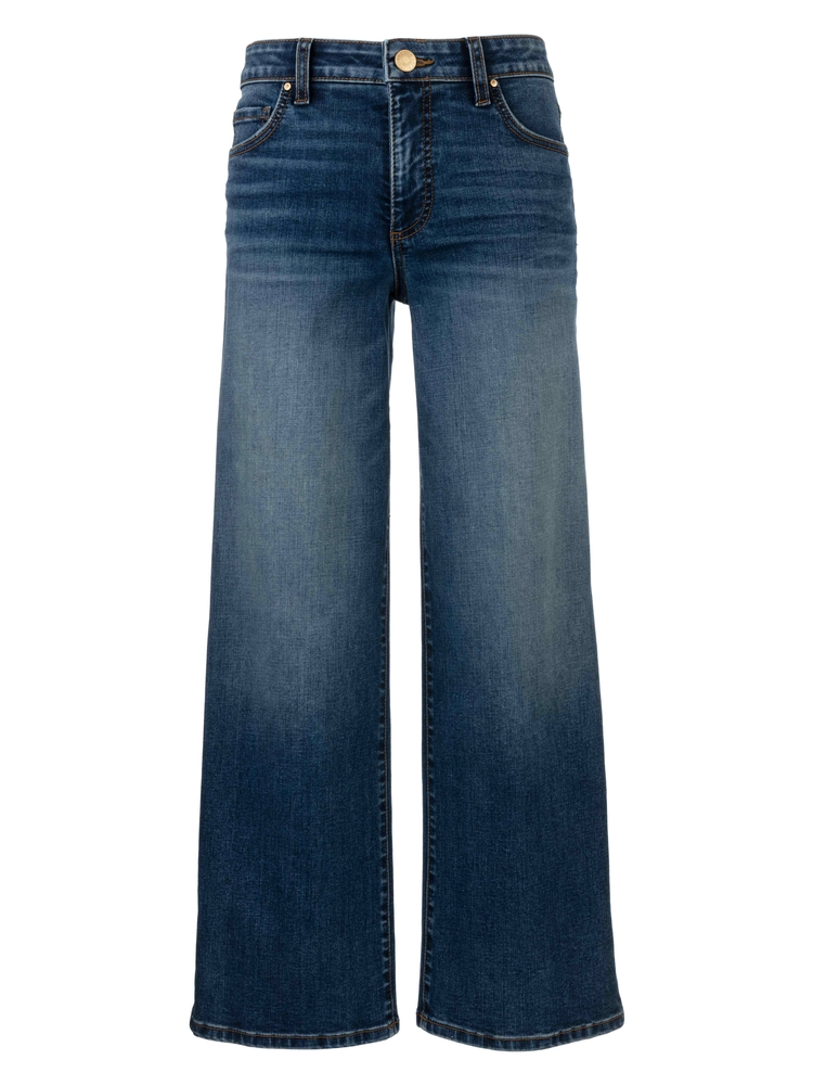 KUT Charlotte High Rise Wide Leg Jeans