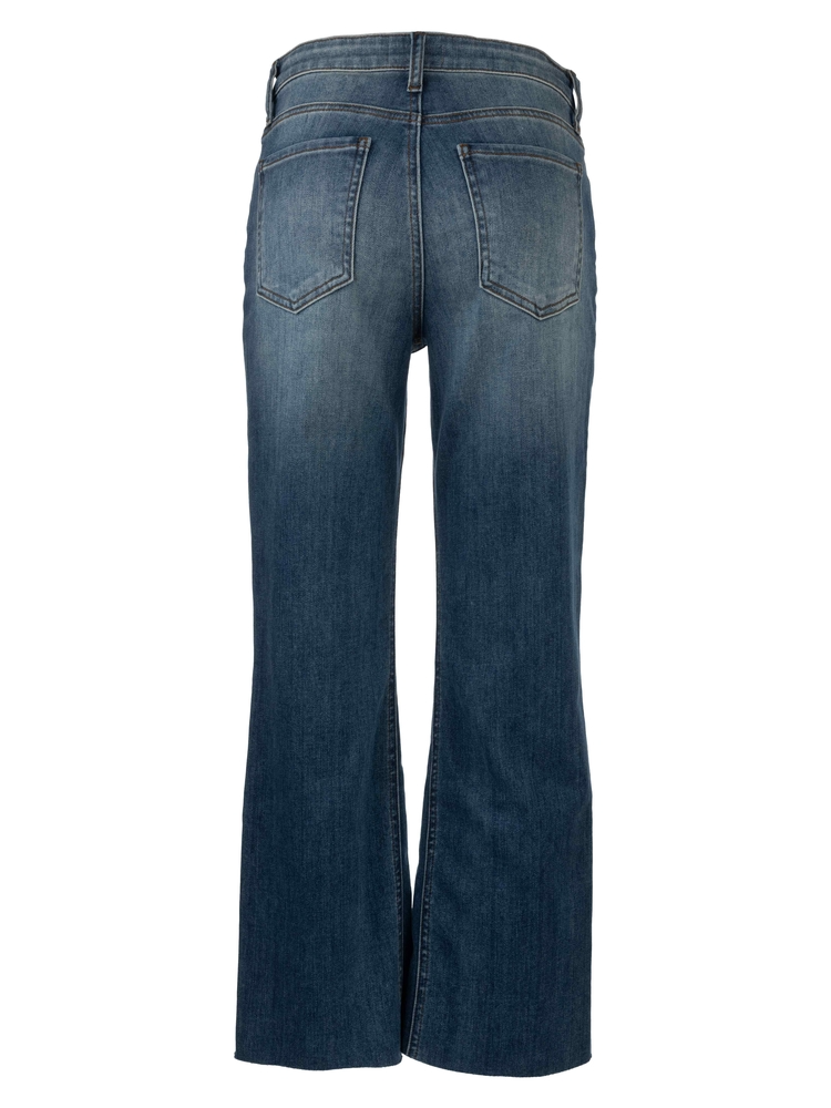 KUT Kelsey High Rise Ankle Flare Denim Jeans