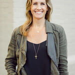 Philippians 4:6-7 Madison Sterling Necklace