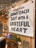 Dolly Said Hand Painted Wall Hanging