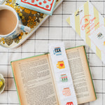 Tea + Mugs Cross Stitch Bookmark Kit