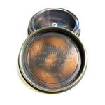 Jack Kerouac with Leather Pouch Compass