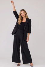 High + Wide Leg Pants