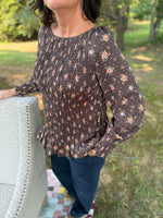 Swiss Floral Top