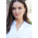 Power T Charm Necklace