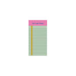 Let's Get Busy Tearaway Notepad