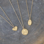 1 Corinthians 13:13 Madison Sterling Heart Necklace