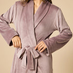 Serenity Shear Mink Wrap Robe