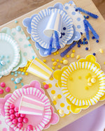 Blue Dessert Plate