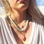 Islands Stone Candy Beaded Necklace