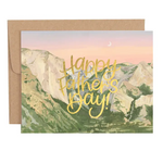 Yosemite Mountains Father's Day Greeting Card