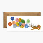 Birthday Balloon Money Holder Card