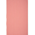 Summer Stripe Red Geometry Tea Towel