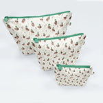 Mallard Drake Ducks Easy Clean Wipeable Pouch Set