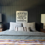 Willie Said Hand Painted Wall Hanging