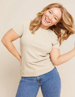 Boody Ribbed Crewneck T shirt