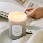 Belgian Linen Two Wick Candle