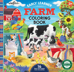 Farm Square Coloring Book