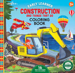 Construction Square Coloring Book