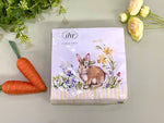 Lovely Bunny Paper Cocktail Napkin