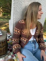 Threaded Open Sweater