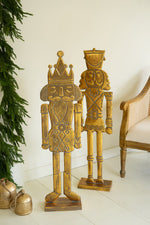 Antique Gold Nutcrackers