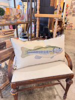 Bass NeedlePoint Pillow