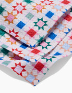 Patchwork Picnic Dish Cloth Geometry