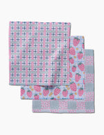 Spring Picnic Day Dish Cloth Geometry