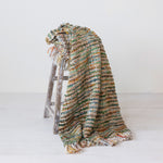 Woven Throw with Fringe