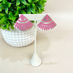 Sunshine Tienda Blush Tile Earring