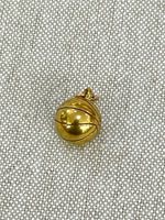 Gold Basketball Charm