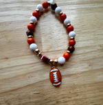 Orange Game Day Bracelets