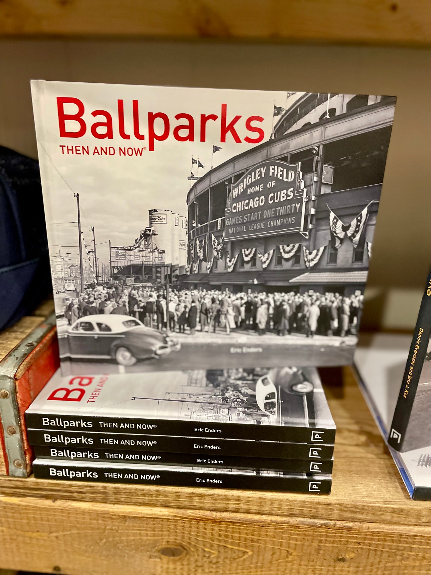 Ballparks Then and Now Book